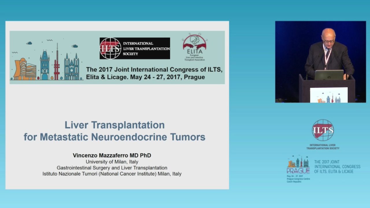 Liver transplantation for malignancies Neuroendocrine tumors and LT